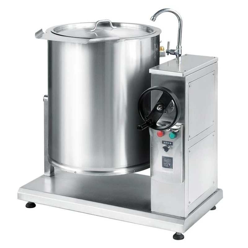 Commercial Kitchen Kettle - Wadah Masak Sup Komersial Terbuka, Pemanas