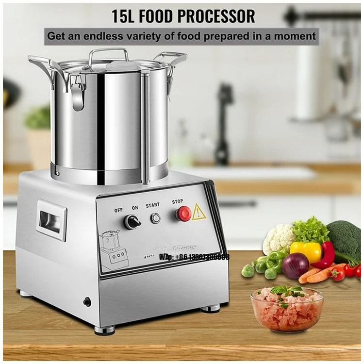 Commercial Kitchen Grinder - Mesin Pemotong Penggiling Pengolah Makanan Listrik