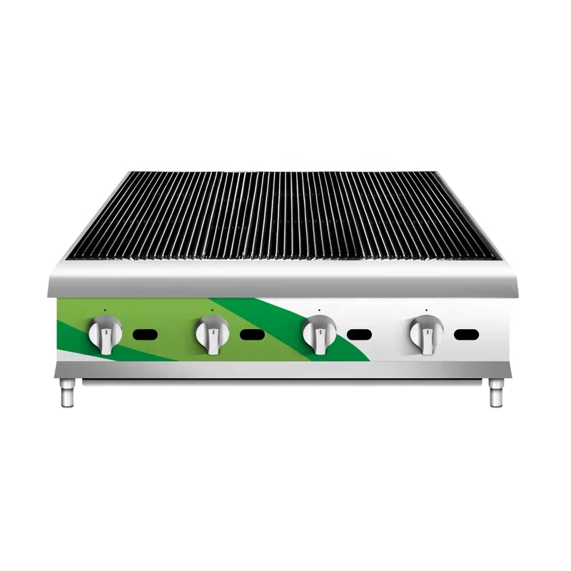 Commercial Kitchen Grill - Gas bbq Grill charbroiler GBL-4 peralatan