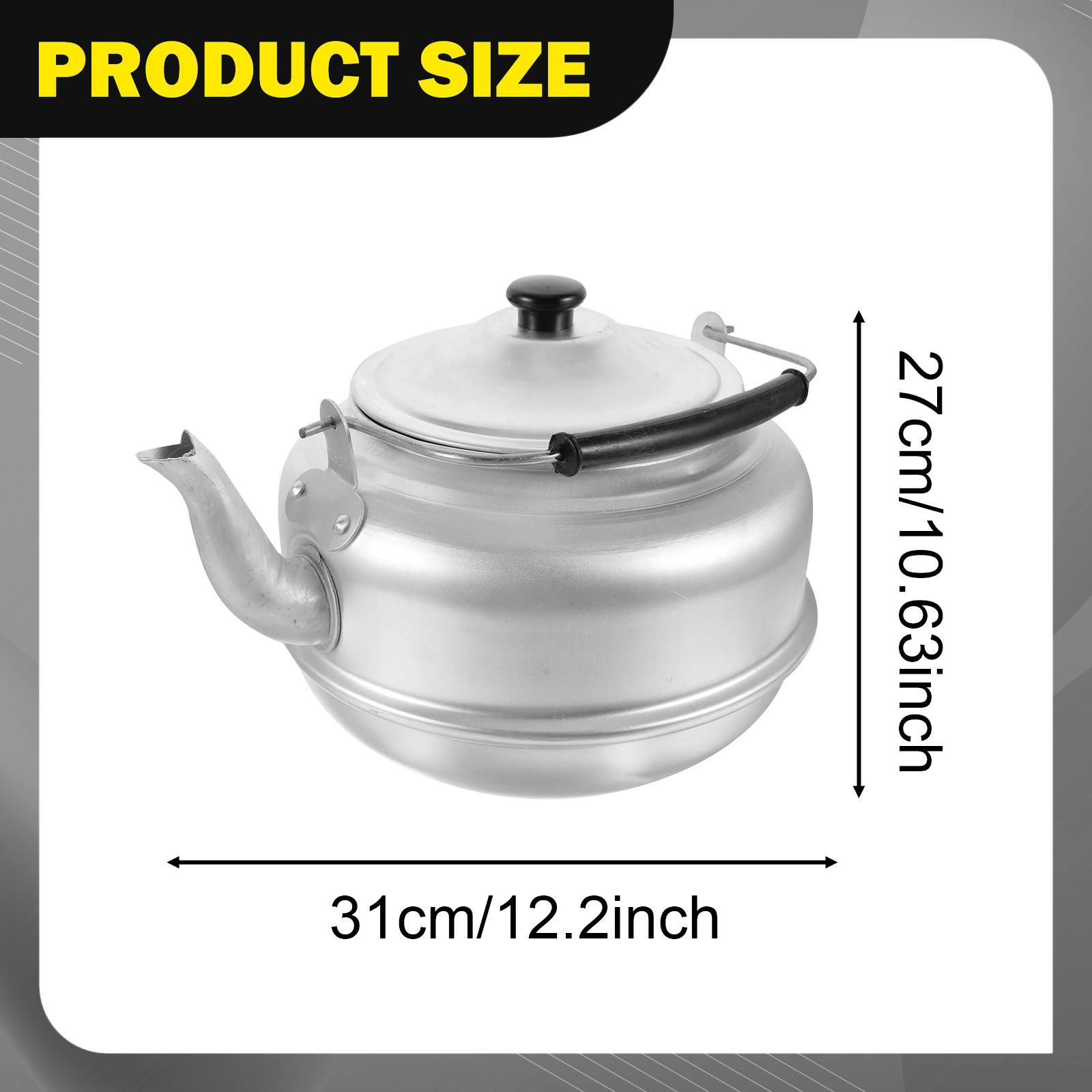 Commercial Kitchen Kettle - Ketel Teh Aluminium Portabel dengan Pegangan