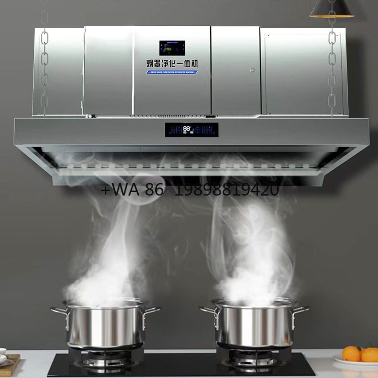 Commercial Kitchen Hood Exhaust Fans - Sistem Penghisap Asap Dapur Restoran Hotel,