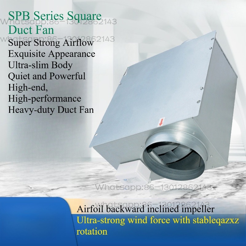 Commercial Kitchen Hood Exhaust Fans - Kipas Kotak Persegi Supercharged untuk Dapur,