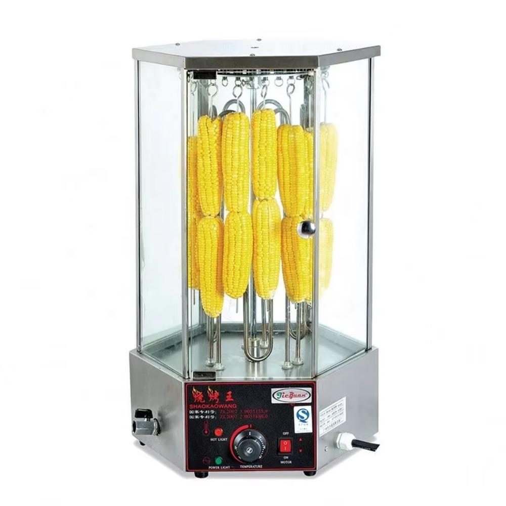 Commercial Kitchen Grill - Mesin Pemanggang Jagung dan Kebab Putar,
