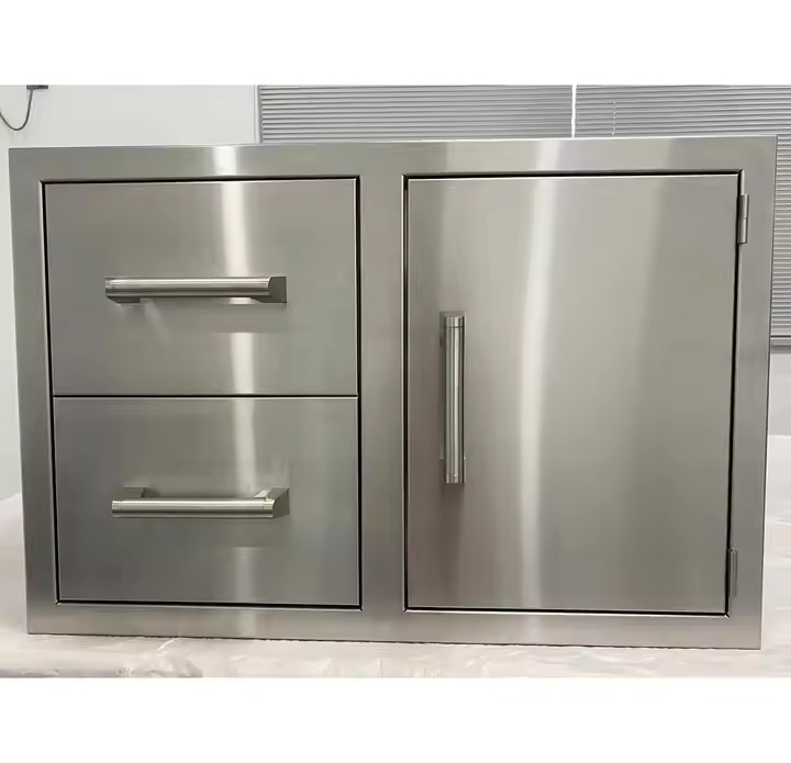 Commercial Kitchen Grill - Kualitas Terjamin 2 Modul Laci Kabinet