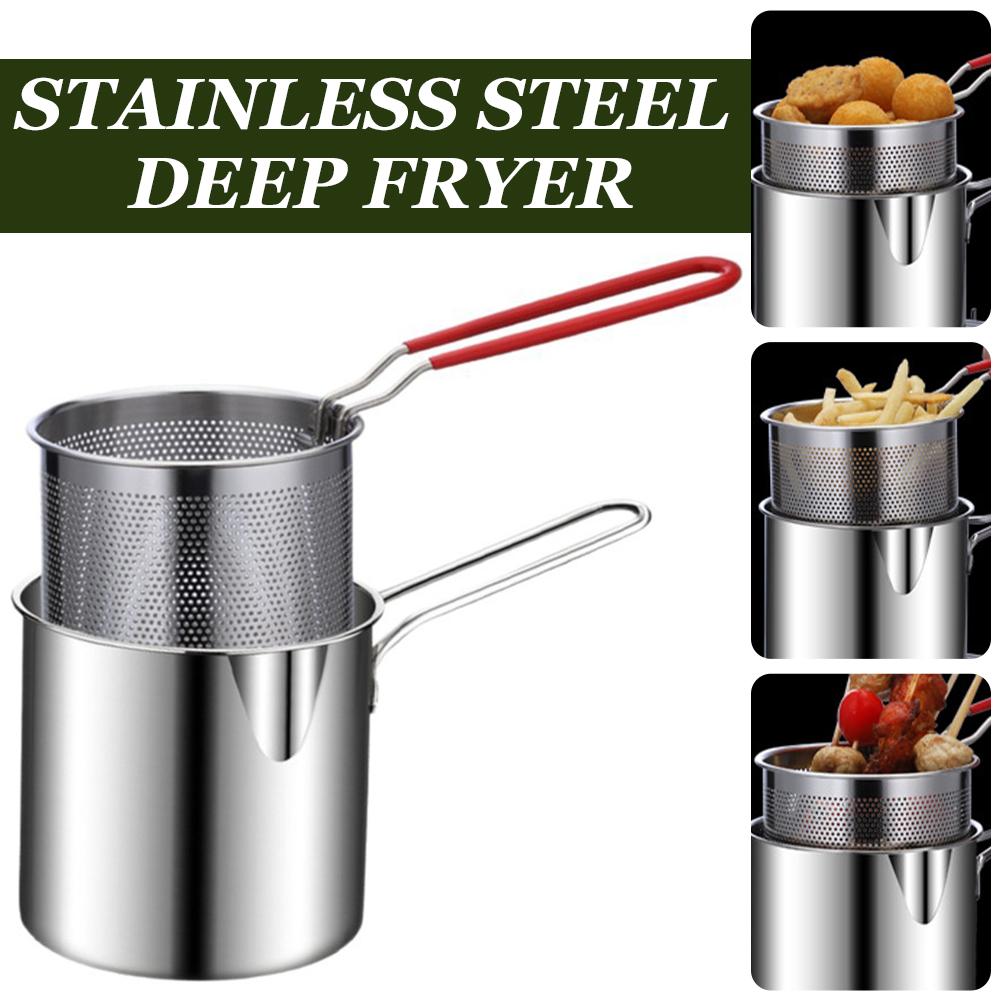 Commercial Kitchen Appliance - Set Panci Penggorengan Stainless Steel dengan