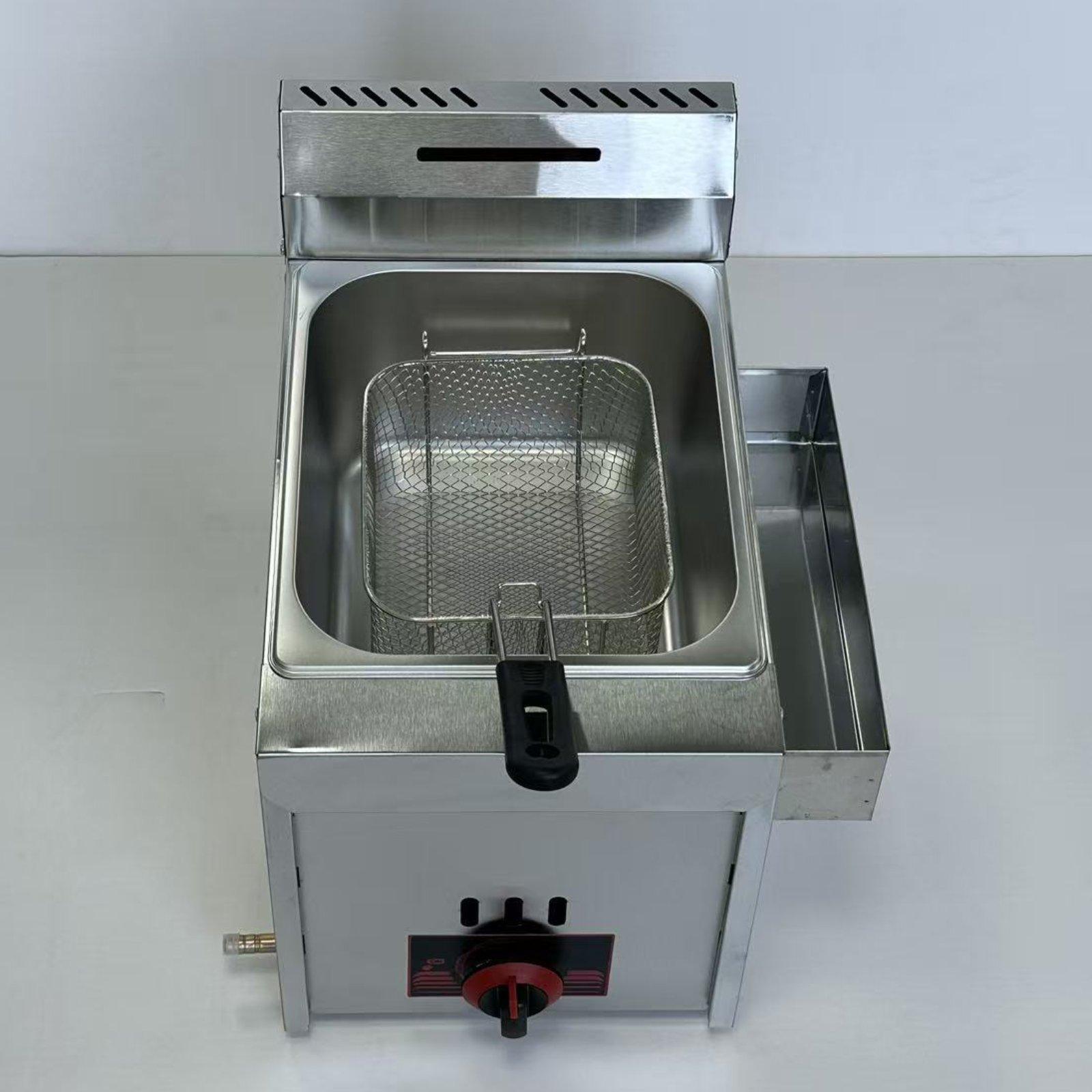 Commercial Kitchen Appliance - Penggorengan Gas Komersial Kokoh Portabel Mudah