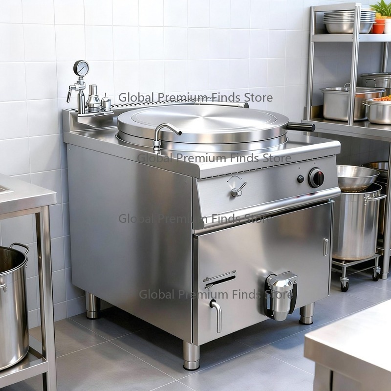 Commercial Kitchen Kettle - Panci Sup Komersial G-as, Panci Sup