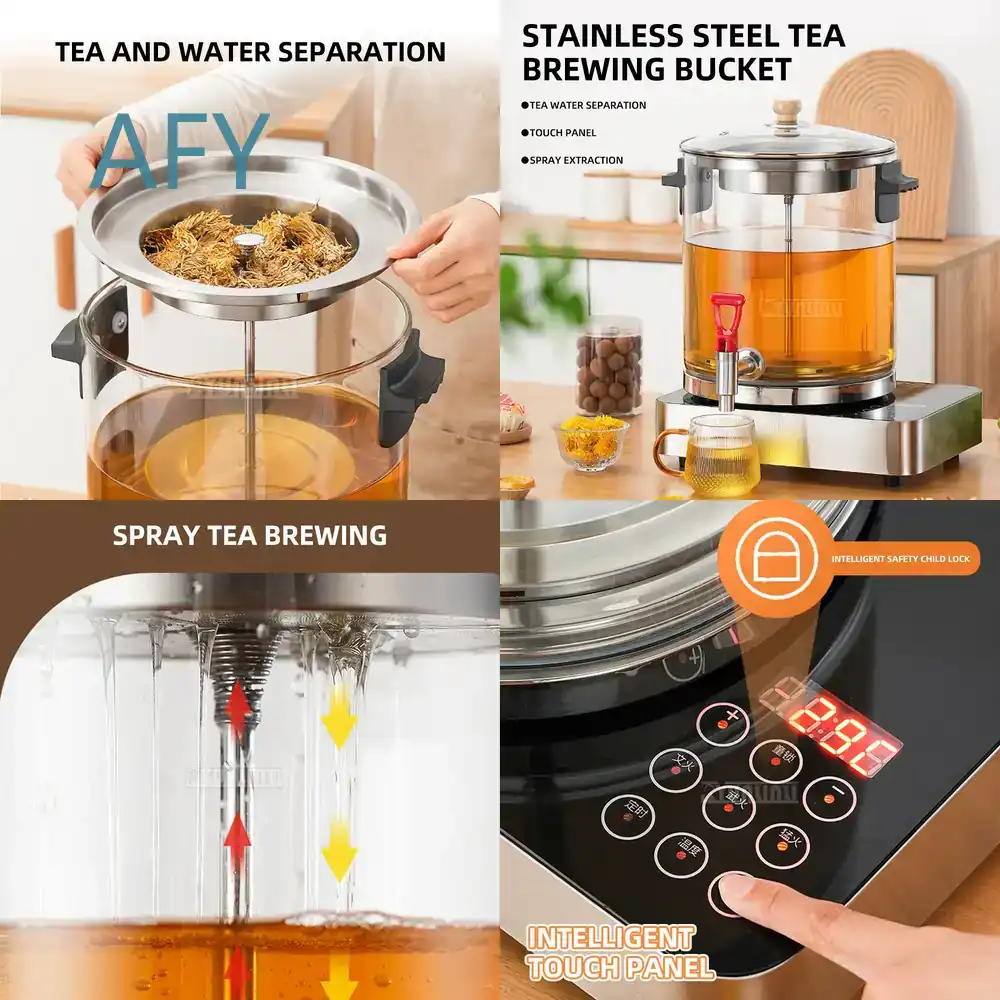Commercial Kitchen Kettle - Pembuat Teh Restoran untuk Panci Pemanas