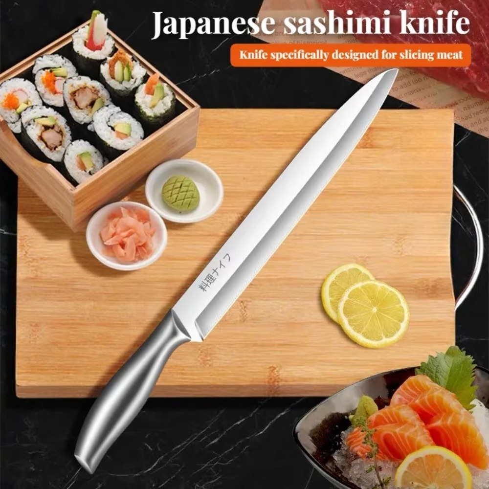 Commercial Kitchen Knives - PLYS-Pisau Sashimi Salmon Profesional untuk Dapur