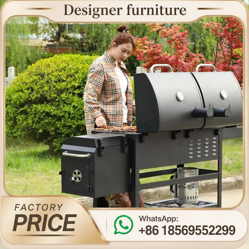 Commercial Kitchen Grill - Pemanggang BBQ Gas Arang Tanpa Asap