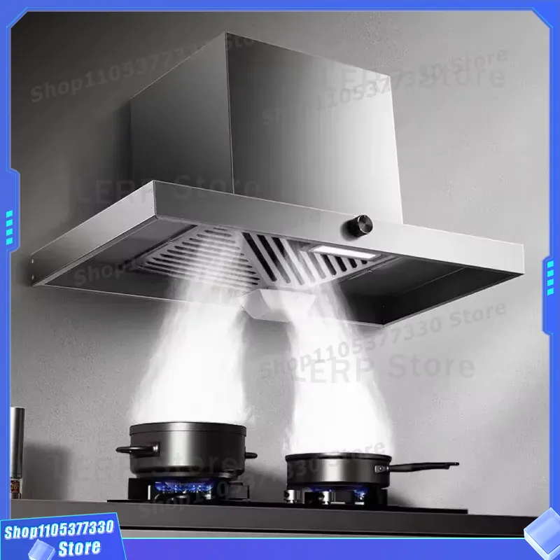 Commercial Kitchen Hood Design - Mini Island Range Hood untuk Dapur