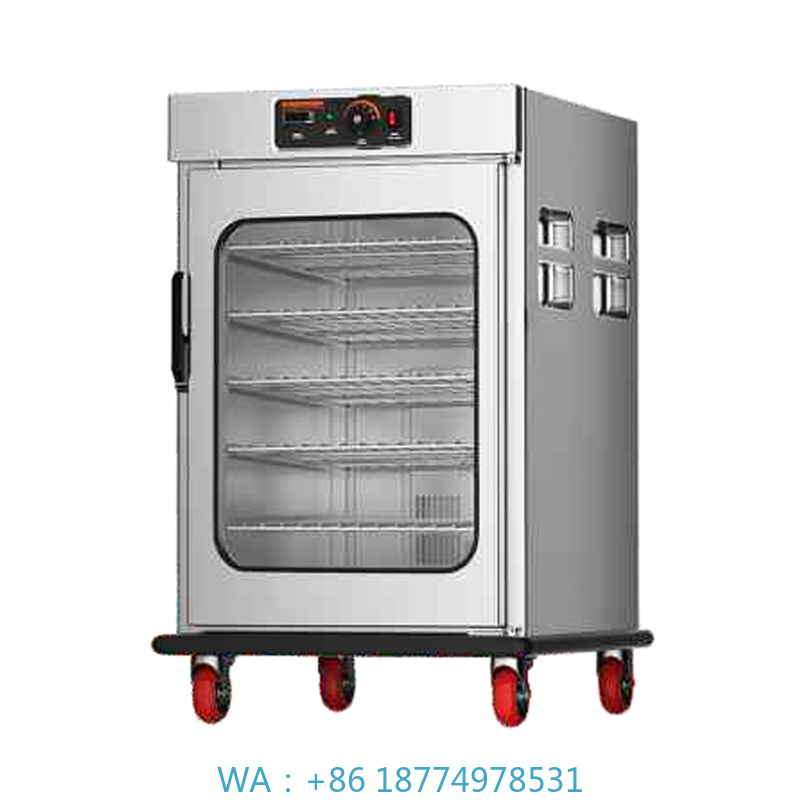 Troli Kabinet Pemanas Makanan, - Commercial Kitchen Warmer ulasan dan harga