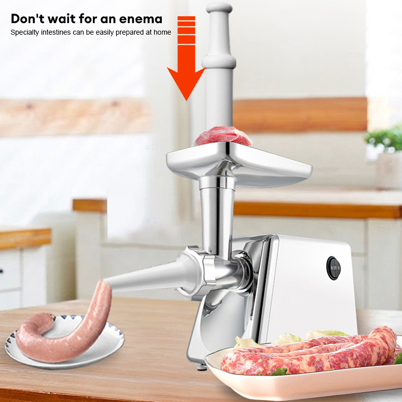 Penggiling daging, sosis Stuff - Commercial Kitchen Grinder ulasan dan harga