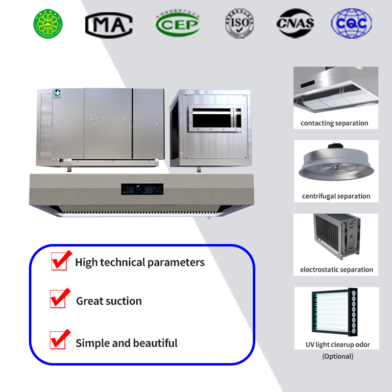 Penghisap Asap Dapur Komersial - Commercial Kitchen Hood Design ulasan dan harga