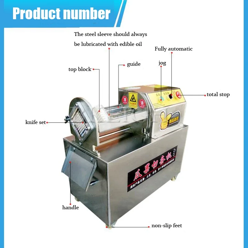 Mesin Pemotong Kentang Listrik - Commercial Kitchen Appliance ulasan dan harga