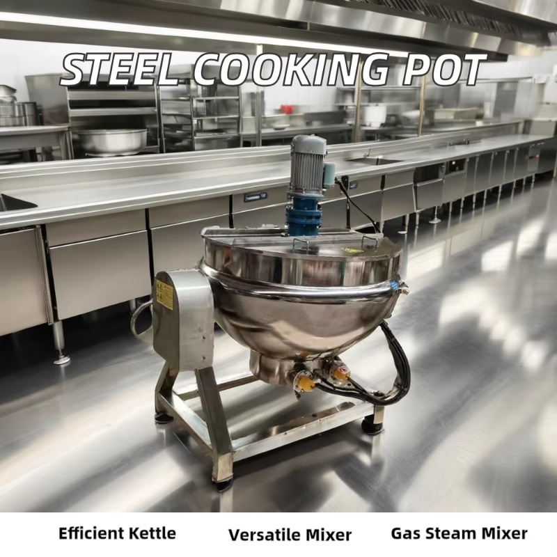 Panci Masak Uap dengan Pengadu - Commercial Kitchen Kettle ulasan dan harga