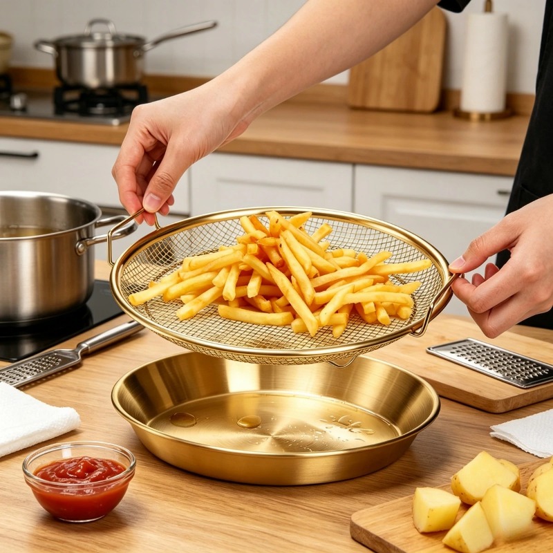 Rak Penggorengan Berat Tahan L - Commercial Kitchen Appliance ulasan dan harga
