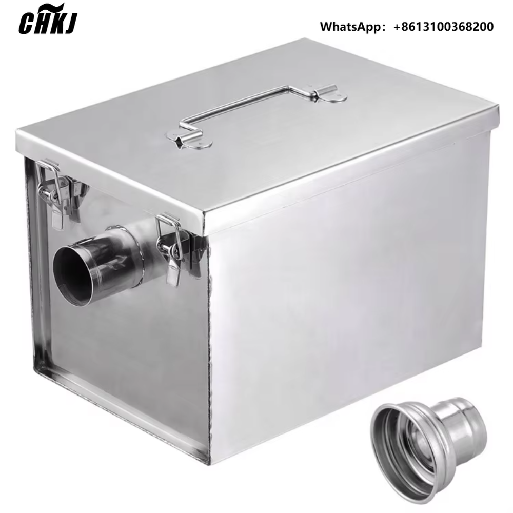 Penangkap lemak baja tahan kar - Commercial Kitchen Grease Interceptor ulasan dan harga