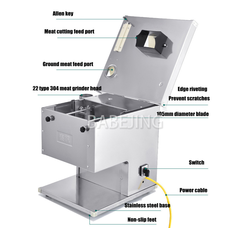 Pemotong Daging Elektrik Otoma - Commercial Kitchen Grinder ulasan dan harga