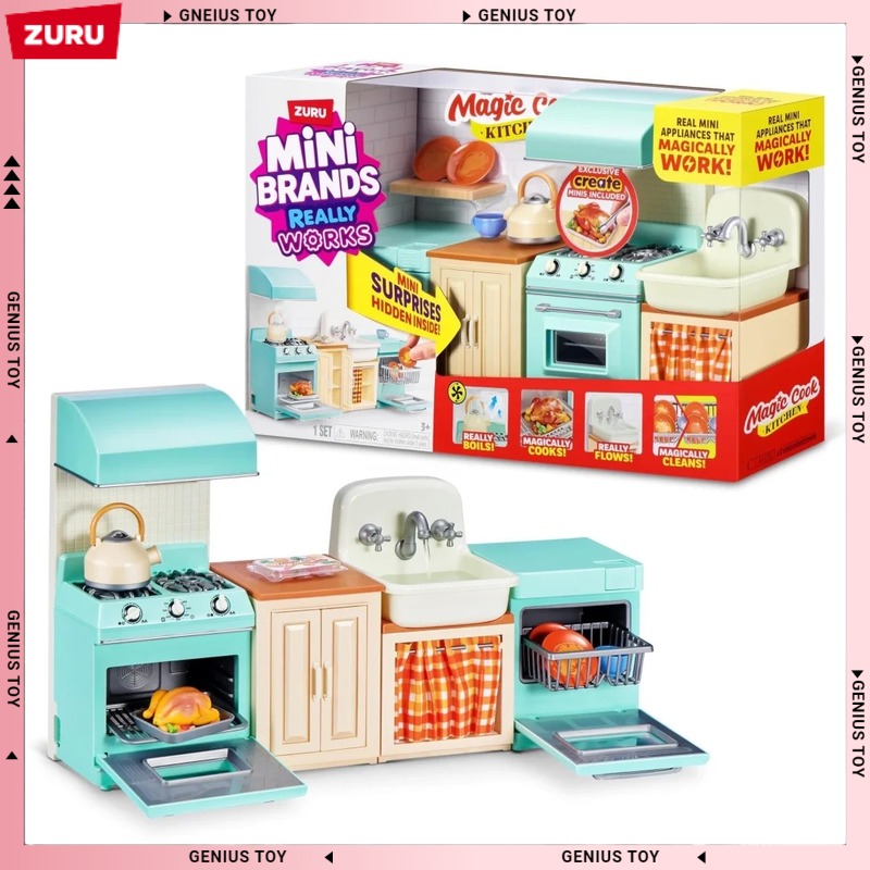 Zuru Mini Brands Magic Cook Ki - Commercial Kitchen Warmer ulasan dan harga