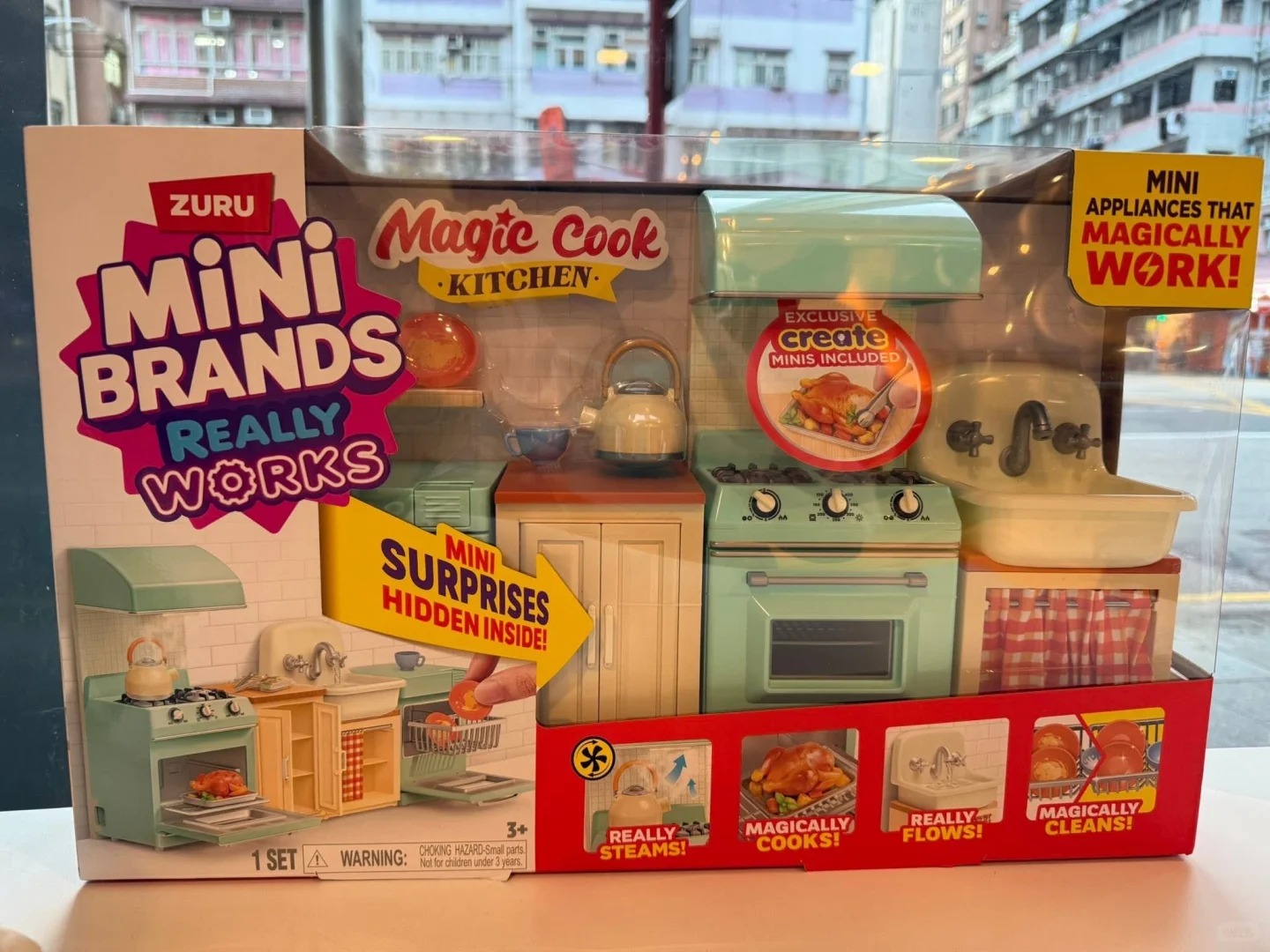 Zuru Mini Brands Magic Cook Ki - Commercial Kitchen Warmer ulasan dan harga