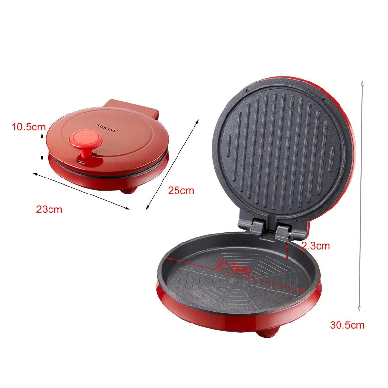 Mesin Pizza Listrik 110V, Waja - Sandwich Press Panini ulasan dan harga