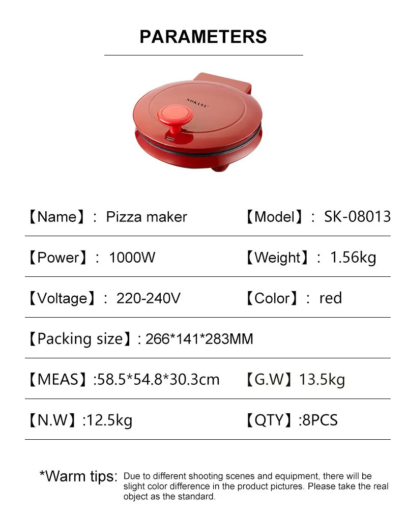 Mesin Pizza Listrik 110V, Waja - Sandwich Press Panini ulasan dan harga