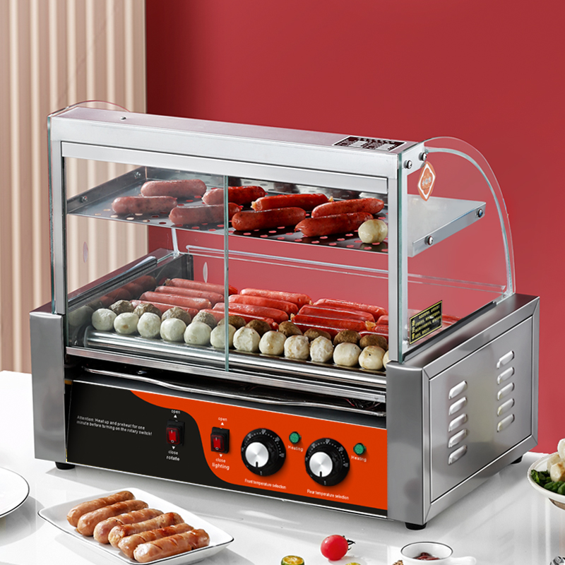 Mesin Panggang Sosis dan Hot D - Commercial Kitchen Grill ulasan dan harga