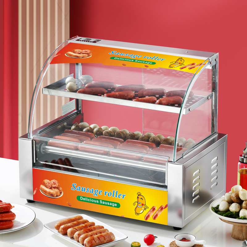 Mesin Panggang Sosis dan Hot D - Commercial Kitchen Grill ulasan dan harga