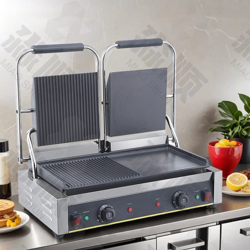 Pemanggang Listrik Komersial d - Sandwich Press Panini ulasan dan harga