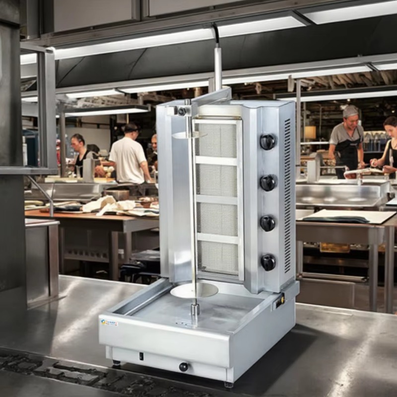 Mesin Shawarma 4 Tungku, Mesin - Commercial Kitchen Grill ulasan dan harga