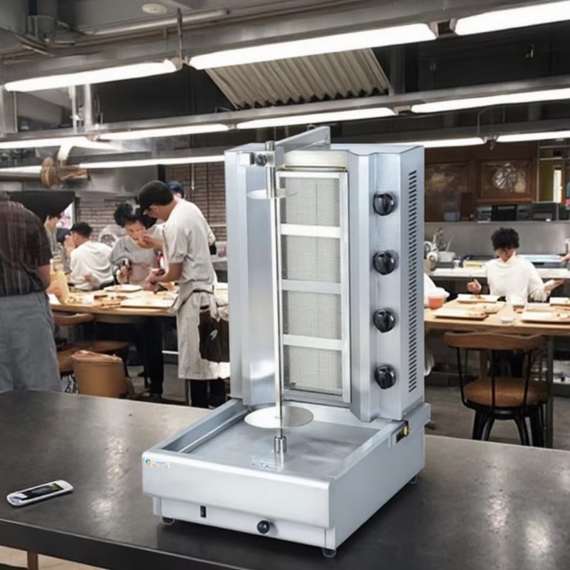 Mesin Shawarma 4 Tungku, Mesin - Commercial Kitchen Grill ulasan dan harga