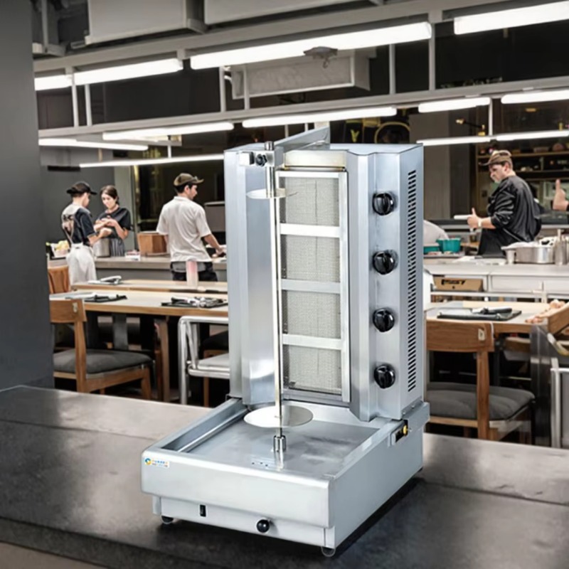 Mesin Shawarma 4 Tungku, Mesin - Commercial Kitchen Grill ulasan dan harga