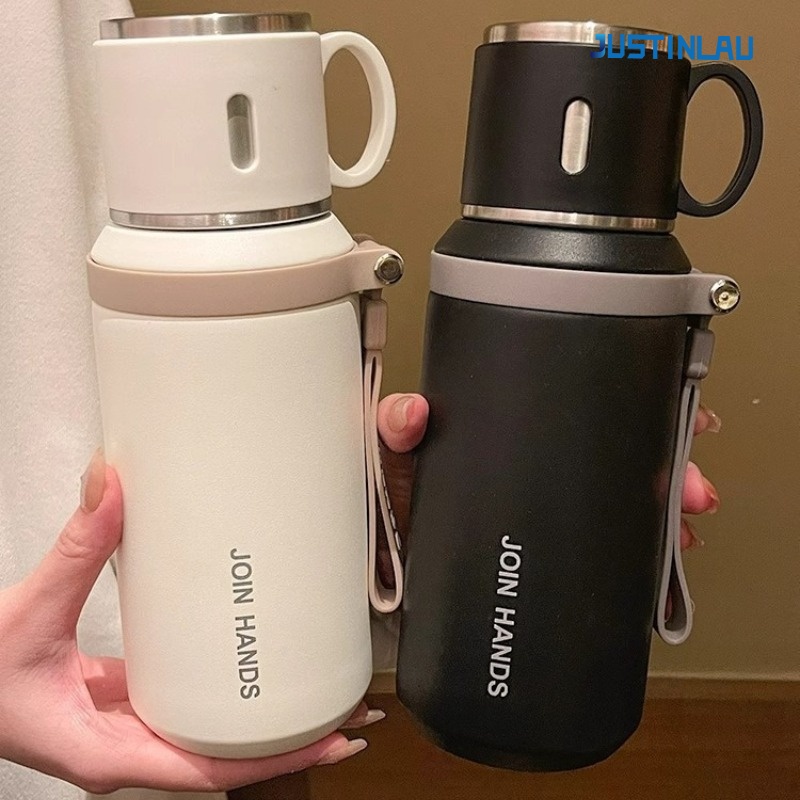 JUSTINLAU 600/800ML Termos Can - Commercial Kitchen Kettle ulasan dan harga