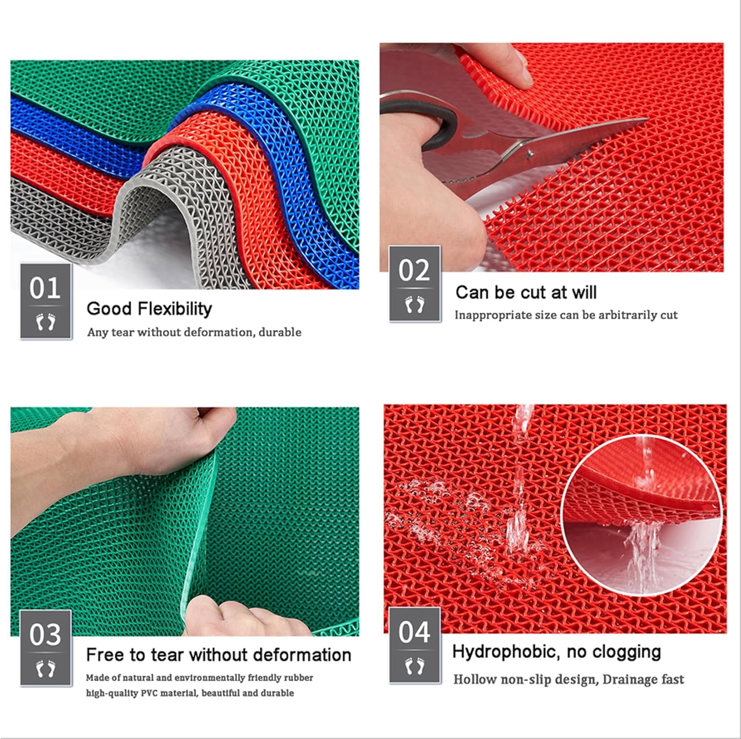 Kolam Renang, Kamar Mandi, Dap - Commercial Kitchen Mats Anti Fatigue ulasan dan harga