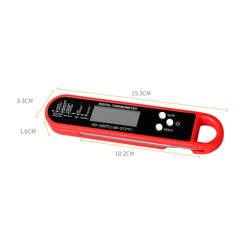 Termometer Daging Digital Prof - Commercial Kitchen Grill ulasan dan harga