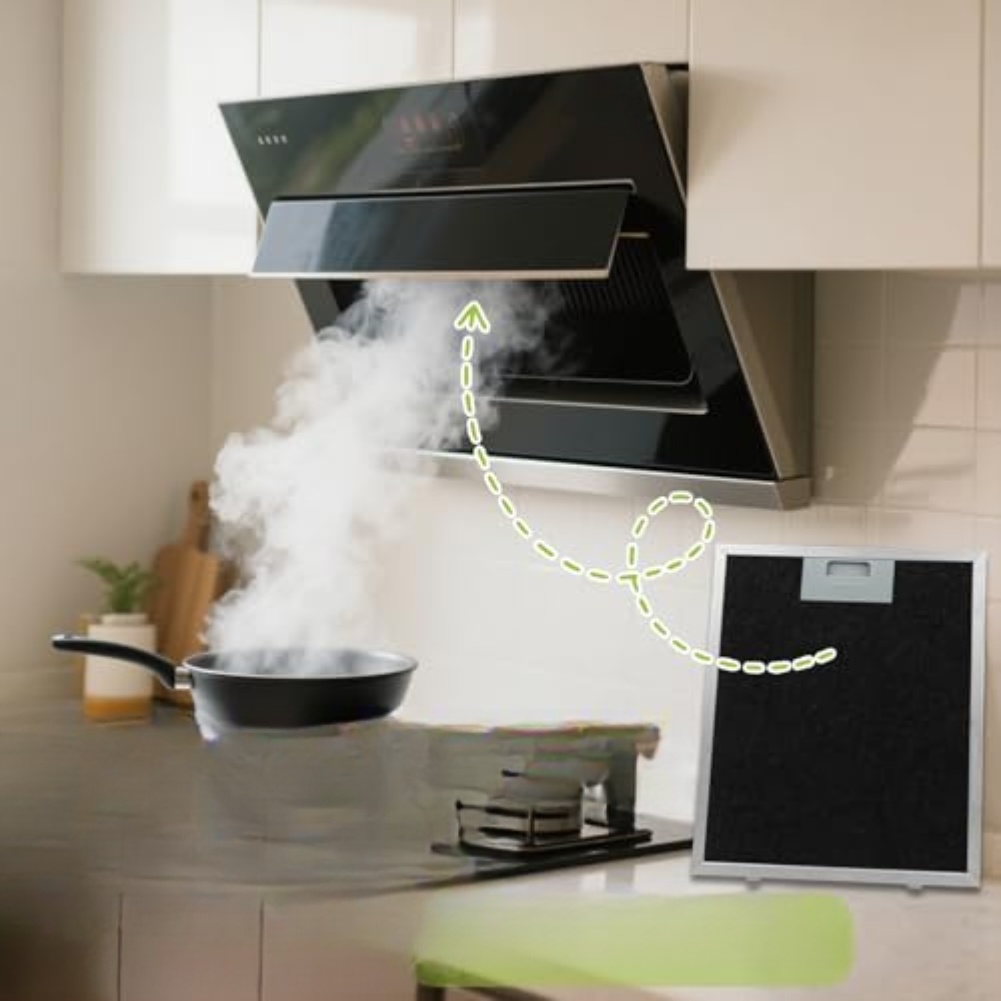 Filter Karbon Aktif yang Diran - Commercial Kitchen Hood Design ulasan dan harga