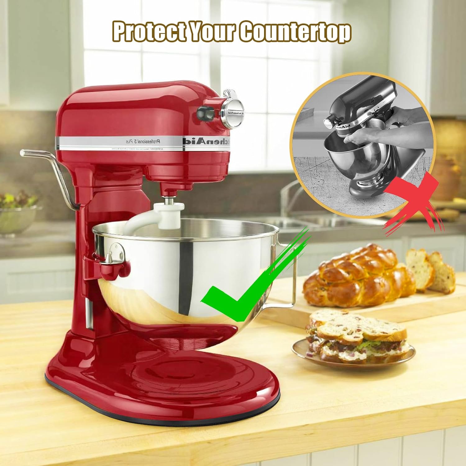 Tikar geser untuk Mixer Kitche - Commercial Kitchen Aid Mixer ulasan dan harga