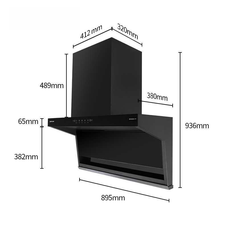 Penghisap Asap Dinding Komersi - Commercial Kitchen Hood Design ulasan dan harga