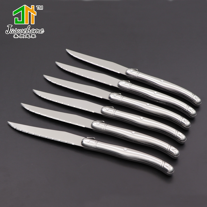 Jaswehome 6pcs Pisau Steak Tep - Commercial Kitchen Knives ulasan dan harga