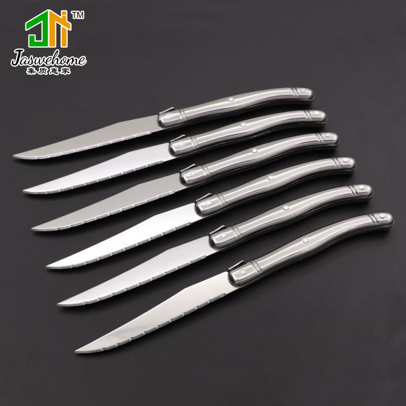Jaswehome 6pcs Pisau Steak Tep - Commercial Kitchen Knives ulasan dan harga