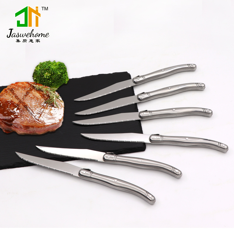 Jaswehome 6pcs Pisau Steak Tep - Commercial Kitchen Knives ulasan dan harga