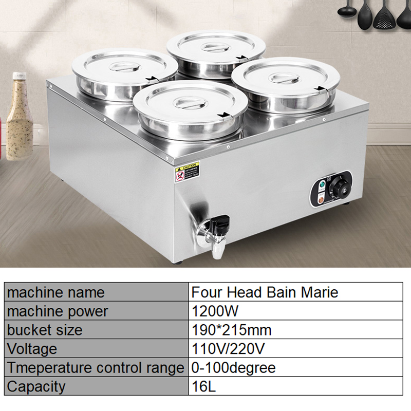 Pemanas Sup Komersial Peralata - Commercial Kitchen Kettle ulasan dan harga