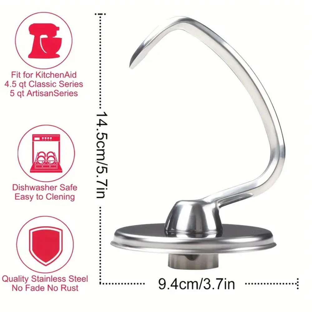 1 buah Aksesori Peralatan Masa - Commercial Kitchen Aid Mixer ulasan dan harga
