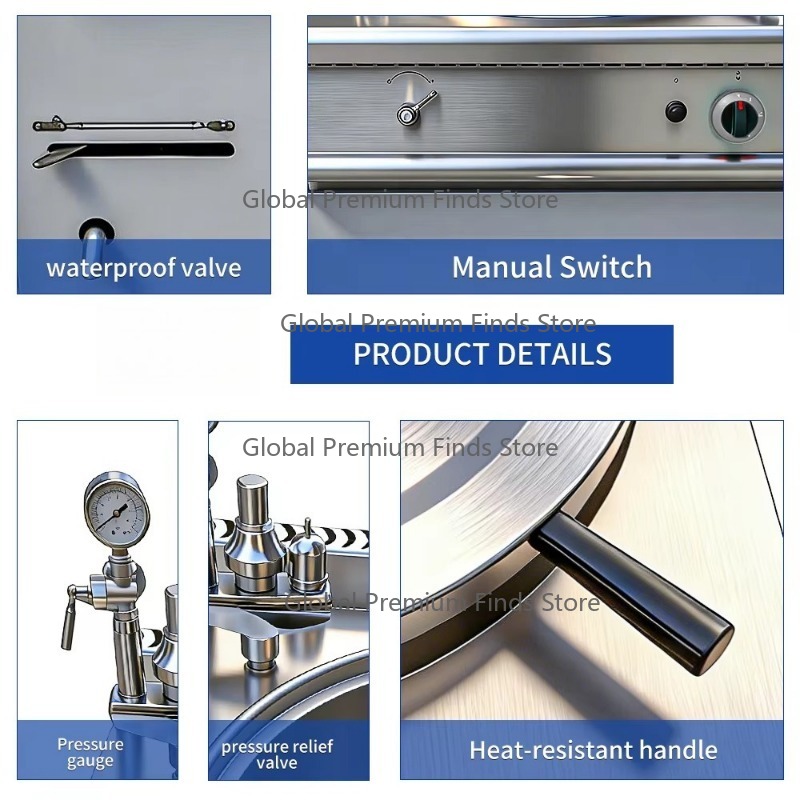 Panci Sup Komersial G-as, Panc - Commercial Kitchen Kettle ulasan dan harga