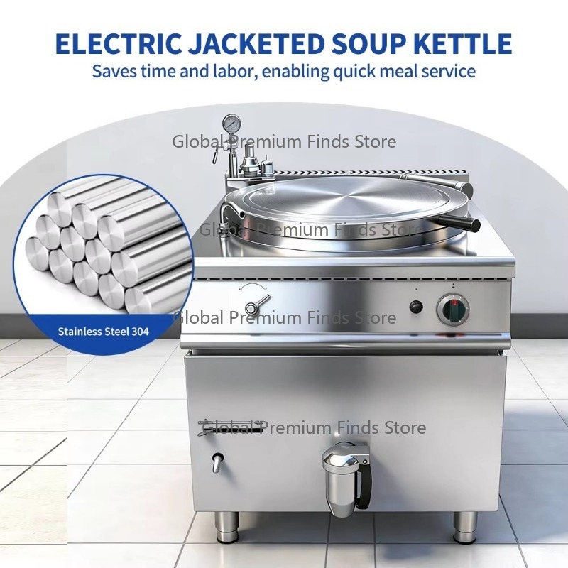Panci Sup Komersial G-as, Panc - Commercial Kitchen Kettle ulasan dan harga