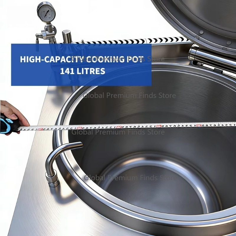 Panci Sup Komersial G-as, Panc - Commercial Kitchen Kettle ulasan dan harga