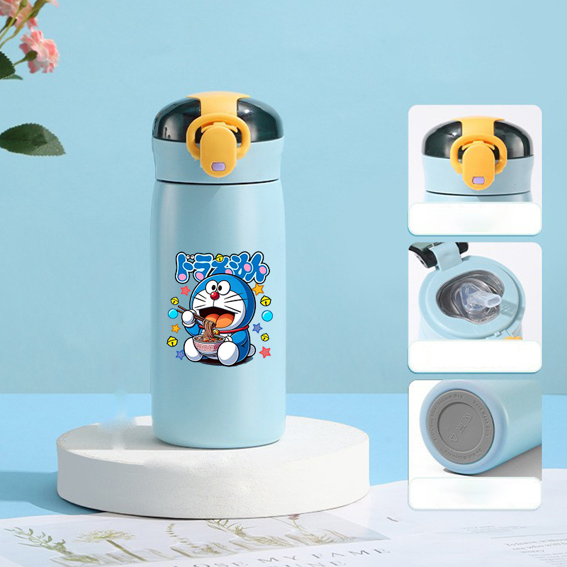Cangkir Termos Doraemon 460ML  - Commercial Kitchen Kettle ulasan dan harga