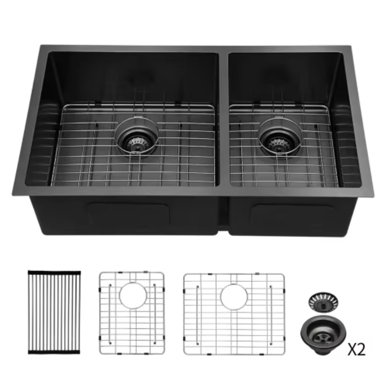 Wastafel Dapur Modern ATV Ukur - Commercial Kitchen Double Sink ulasan dan harga