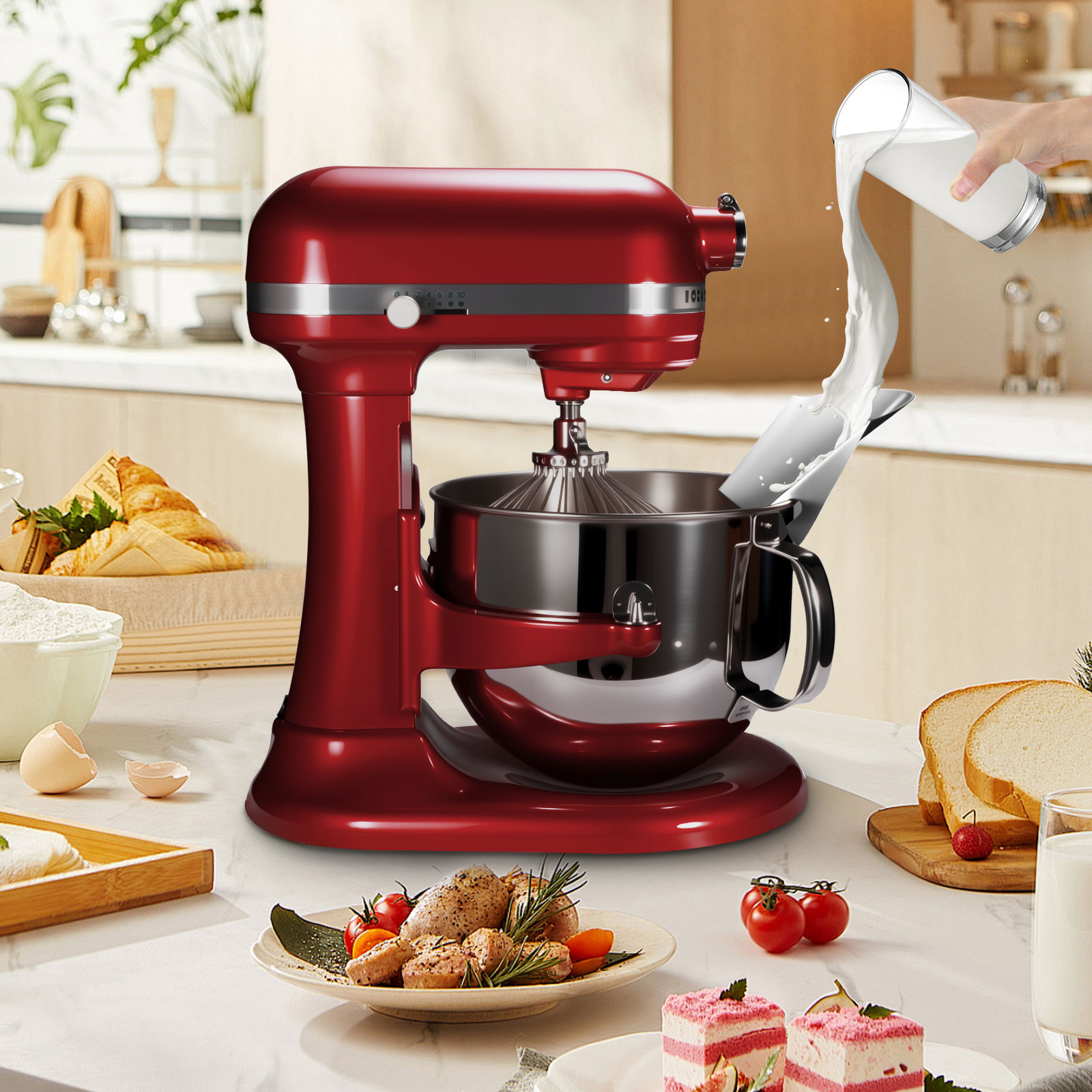 1 Buah Pelindung Tipping dari  - Commercial Kitchen Aid Mixer ulasan dan harga